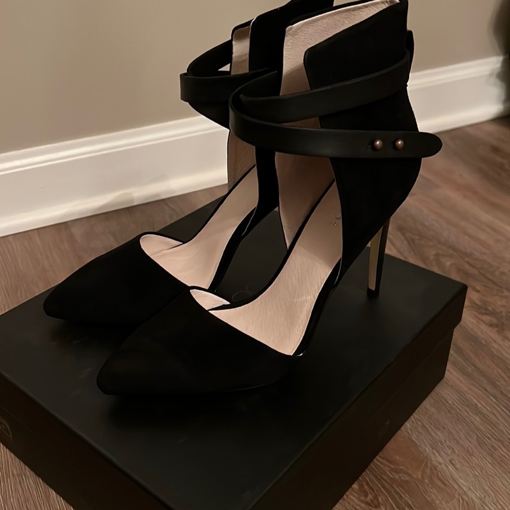NEW joe’s jeans black heels - Picture 2 of 5